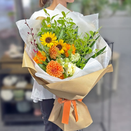 ワンサイド花束のイメージ写真